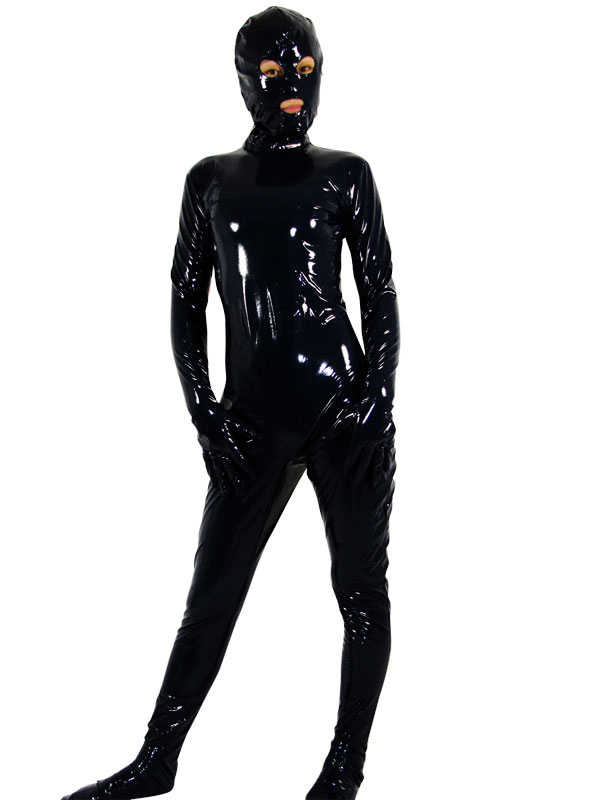 Black-Full-Body-Front-Open-PVC-Unisex-Catsuit-4116-0.jpg