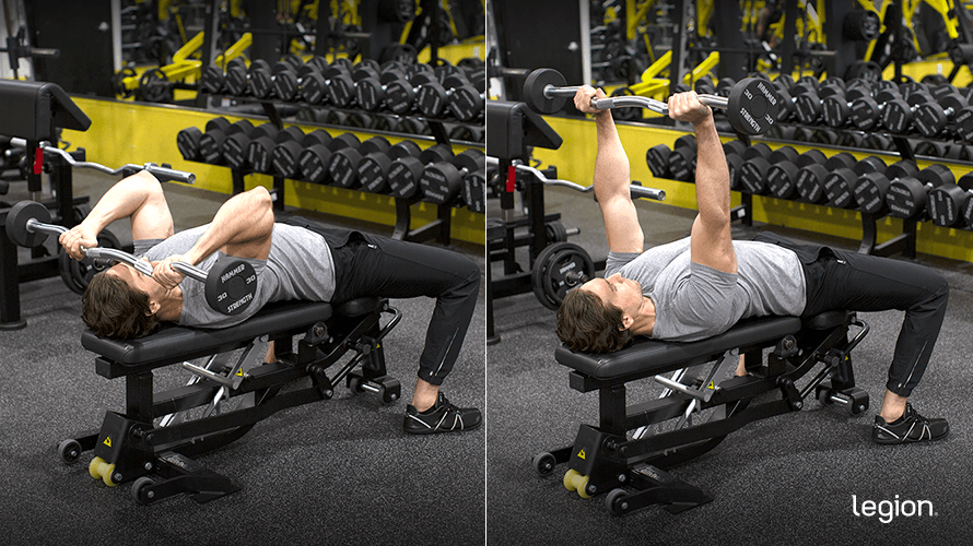 Lying Triceps Extension