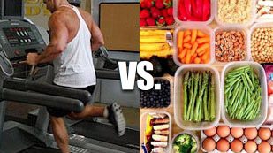 dieting vs cardio